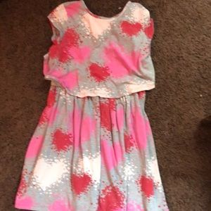 Gymboree heart dress great for V-Day ❤️🌷❤️